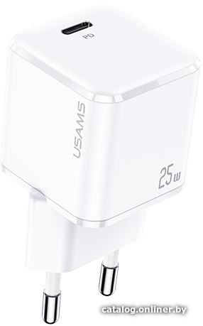 

Сетевое зарядное Usams US-CC140 T42 (белый)
