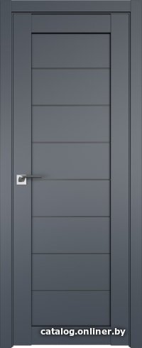

Межкомнатная дверь ProfilDoors 71U R 80x200 (антрацит, стекло графит)