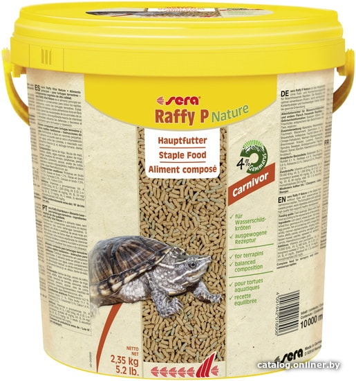 

Сухой корм Sera Raffy P Nature 2.35 кг