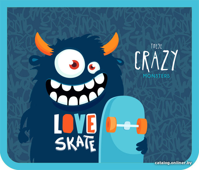 

Папка для тетрадей ArtSpace Crazy Monsters ПТ-73-2_42205