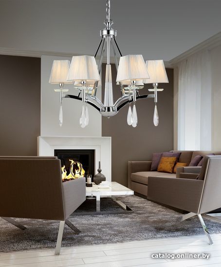 

Подвесная люстра Lumina Deco Valentina LDP 1240-6 CHR