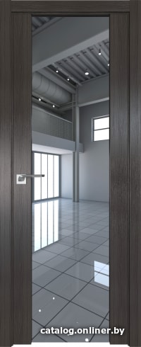 

Межкомнатная дверь ProfilDoors 8X 90x200 (грей мелинга/стекло зеркальный триплекс)