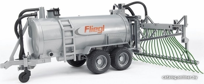 

Прицеп Bruder Fliegl barrel trailer with spread tubes 02020