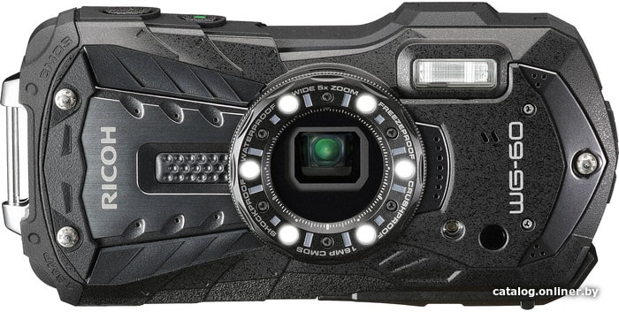 

Фотоаппарат Ricoh WG-60 (черный)