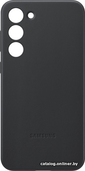 

Чехол для телефона Samsung Leather Case S23+ (черный)