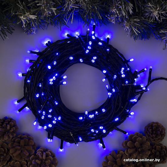 

Гирлянда клип-лайт Luazon 100 м 1000 LED 2361684 (синий)