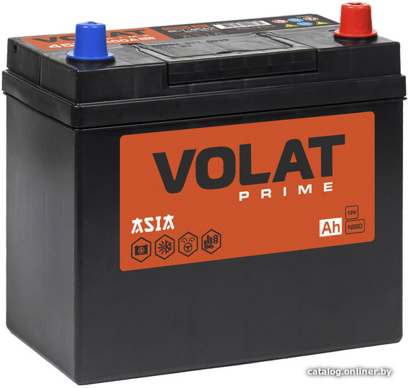 

Автомобильный аккумулятор VOLAT Prime Asia R+ (60 А·ч)