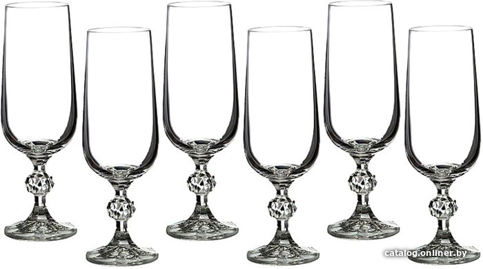 

Набор бокалов для шампанского Bohemia Crystal Crystalex 674-250