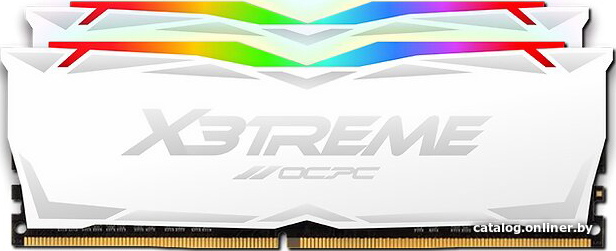 

Оперативная память OCPC X3 RGB White 2x8ГБ DDR4 3600 МГц MMX3A2K16GD436C18W