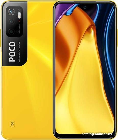 

Смартфон POCO M3 Pro 5G 4GB/64GB международная версия (желтый)