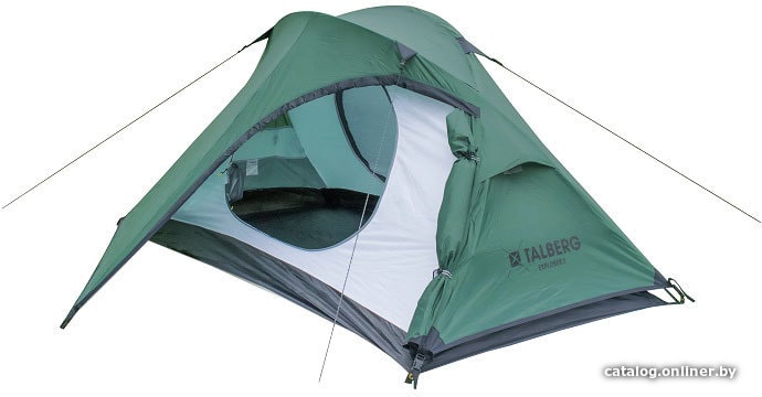 

Треккинговая палатка Talberg Explorer 2 (черный/зеленый)