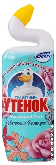 

Средство для унитаза Туалетный Утенок Цветочная фантазия 0.75 л