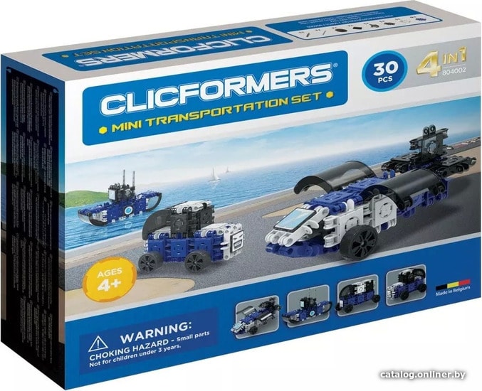 

Конструктор Clicformers Mini Transportation Set 804002