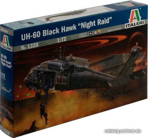 

Сборная модель Italeri 1328 Вертолет UH-60/MH-60 Black Hawk Night Raid