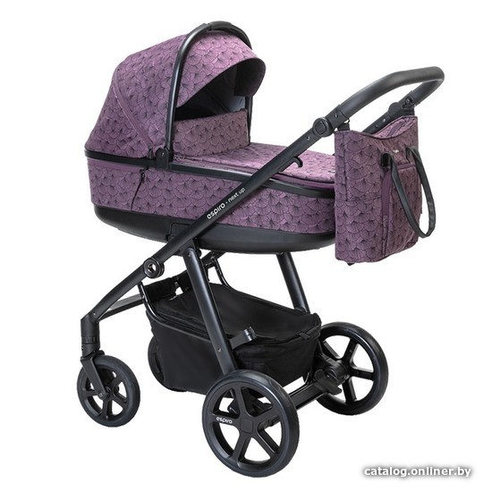 

Универсальная коляска Espiro Next Up Limited Heartleaves (2 в 1, 908 pink)