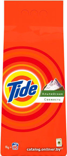 

Стиральный порошок Tide Альпийская свежесть (9 кг)