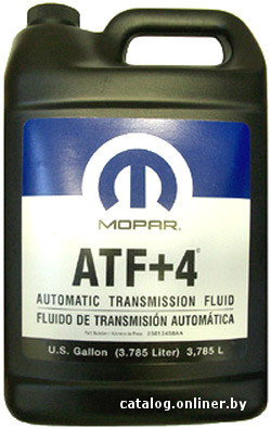 

Трансмиссионное масло Mopar ATF+4 4л