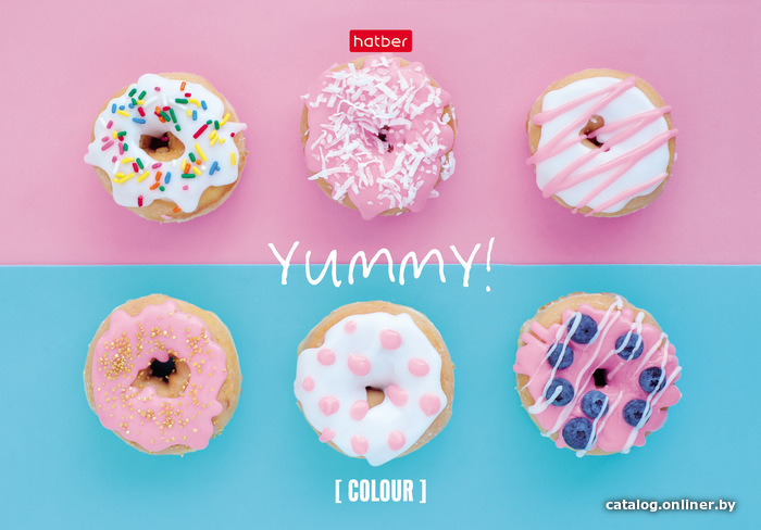 

Полуобщая тетрадь Hatber Yummy! 48Т5влВ5_19036 (48 л)