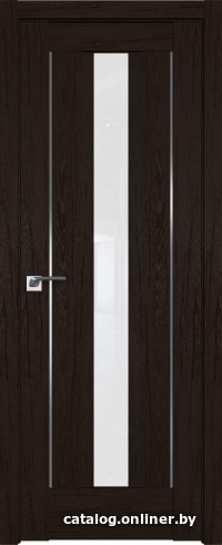 

Межкомнатная дверь ProfilDoors 2.48XN 40x200 (дарк браун, стекло белый триплекс)