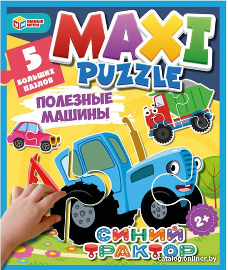 

Мозаика/пазл Умные игры Синий трактор. Полезные машины 4680107969538