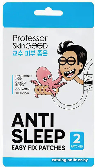 

Professor SkinGood Патчи под глаза Anti-Sleep Easy Fix Patches