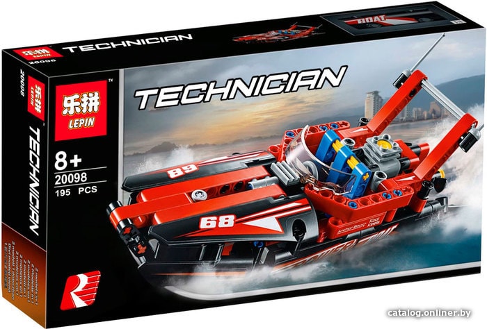 

Конструктор Lepin 20098 Моторная лодка