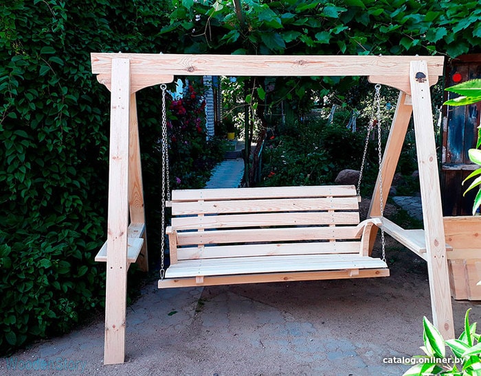 

Садовые качели Wooden Story Мюнхен-1