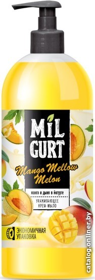 

Milgurt Мыло жидкое Манго и дыня в йогурте 860 г