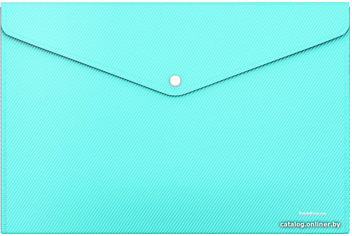 

Папка-конверт Erich Krause Diagonal Pastel Mint 53513