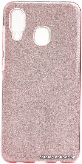 

Чехол для телефона EXPERTS Diamond Tpu для Samsung Galaxy A20/A30 (розовый)