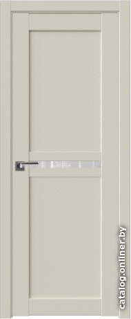 

Межкомнатная дверь ProfilDoors 2.43U 80x200 (магнолия сатинат/стекло белый триплекс)