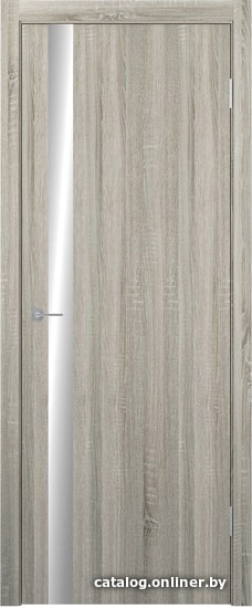 

Межкомнатная дверь Юркас Stark ST12 ДО 80x200 (сонома грей/зеркало)
