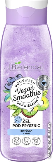 

Bielenda Гель для душа Vegan Smoothie черника + киви 400 мл