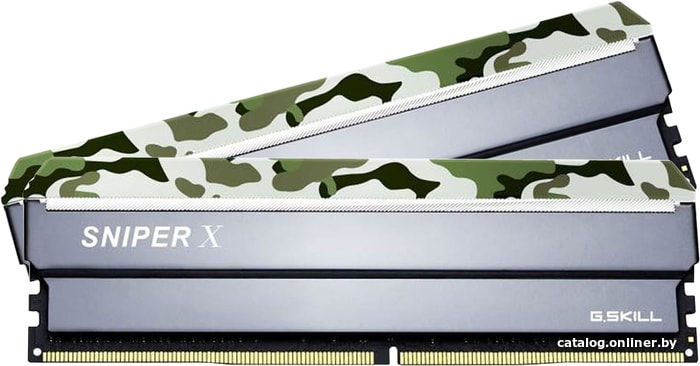

Оперативная память G.Skill Sniper X 2x8GB DDR4 PS4-25600 F4-3200C16D-16GSXFB