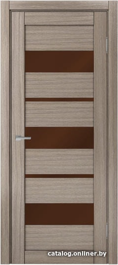 

Межкомнатная дверь MDF-Techno Dominika Classic 114 60x200 (дуб дымчатый, лакобель коричневый)