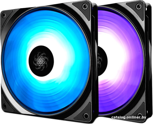 

Набор вентиляторов DeepCool RF 140 2 шт. DP-FRGB-RF140-2C
