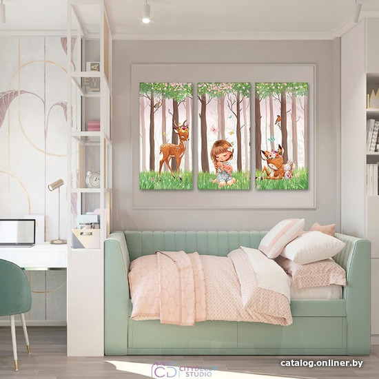 

Модульная картина Citydecor Magic Forest 7.123 75x117 см