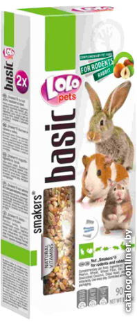 

Лакомство для грызунов Lolo Pets Smakers LO-71106 90 г