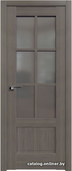 

Межкомнатная дверь ProfilDoors 103X 60x200 (орех пекан/стекло графит)