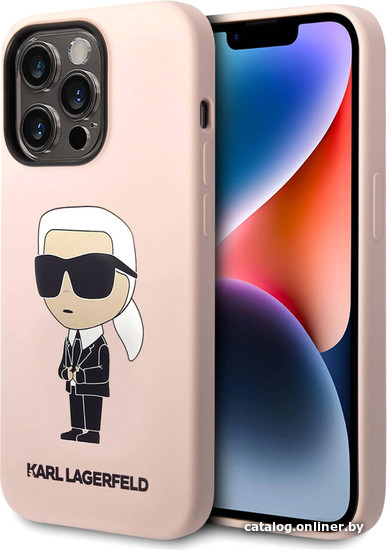 

Чехол для телефона CG Mobile Lagerfeld для iPhone 14 Pro Max KLHCP14XSNIKBCP