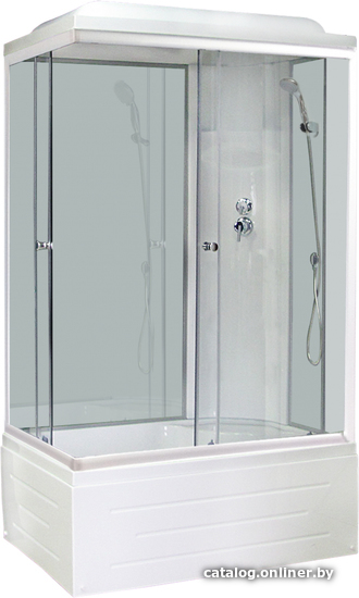 

Душевая кабина Royal Bath RB8100BP6-WT-R 100x80