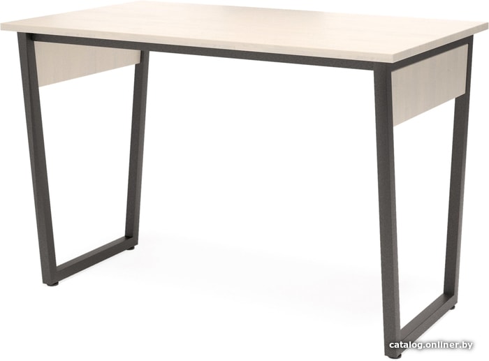 

Стол Millwood Р 1 130x65 (шпон беленый/металл черный)
