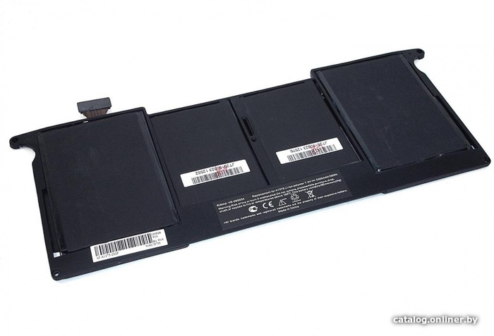 

Аккумуляторы для ноутбуков RageX Apple MacBook A1375-2S2P 7.3V 5200мАч, черный