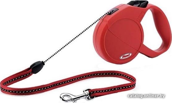 

Поводок-рулетка Flexi Classic Long M Cord 7 м (красный)