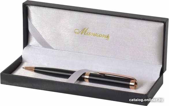 

Ручка шариковая Manzoni Savona с футляром SAV51TG-BM