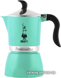 

Гейзерная кофеварка Bialetti Fiammetta (3 порции, бирюзовый)