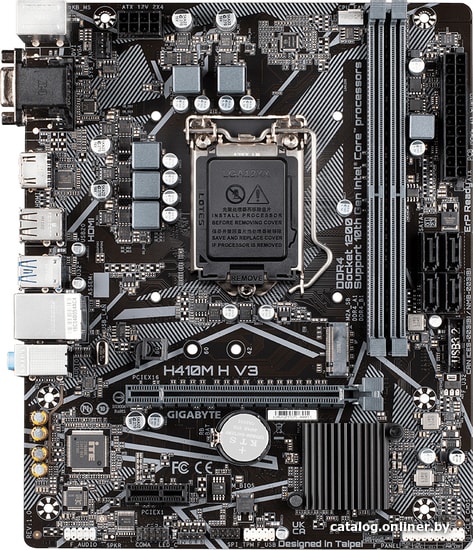

Материнская плата Gigabyte H410M H V3 (rev. 1.0)