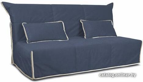 

Диван Трия Крокус 160х200 (микровелюр, Maserati 21 синий/Pony Beige беж.)