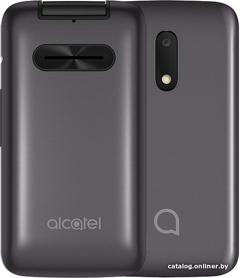 

Кнопочный телефон Alcatel 3025X (серый)