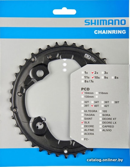 

Звезда передняя Shimano SLX FC-M675 40T